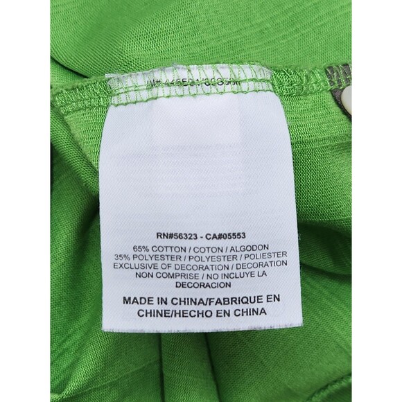 Nike Golf Polo Men's M Green Short Sleeve Tiger Woods Collection Dri-Fit Stretch - Picture 6 of 6